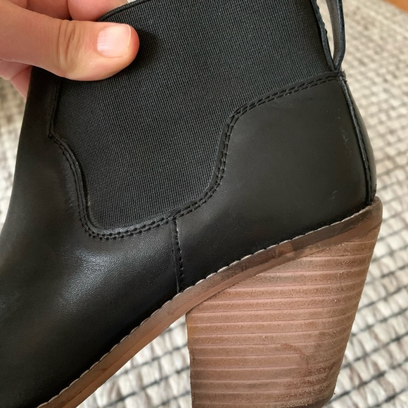 Aldo black 38.5 ankle boots - Picture 5 of 5